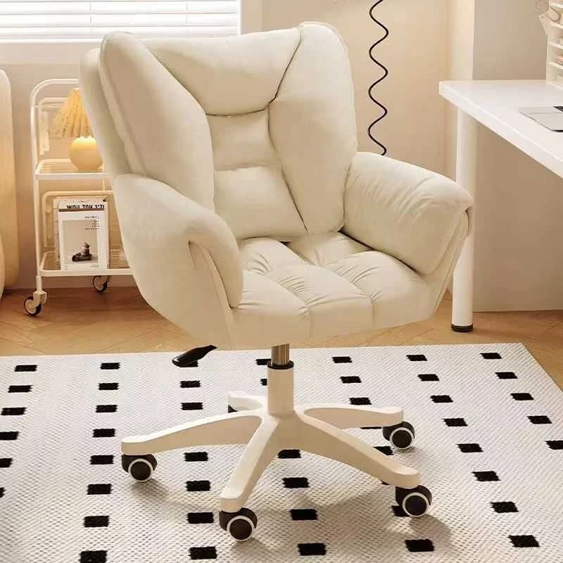 Sedia Ergonomica per Studenti Universitari, Comoda in Tessuto con Altezza Regolabile, Girevole, Design Minimalista per Attrezzatura da Gaming
