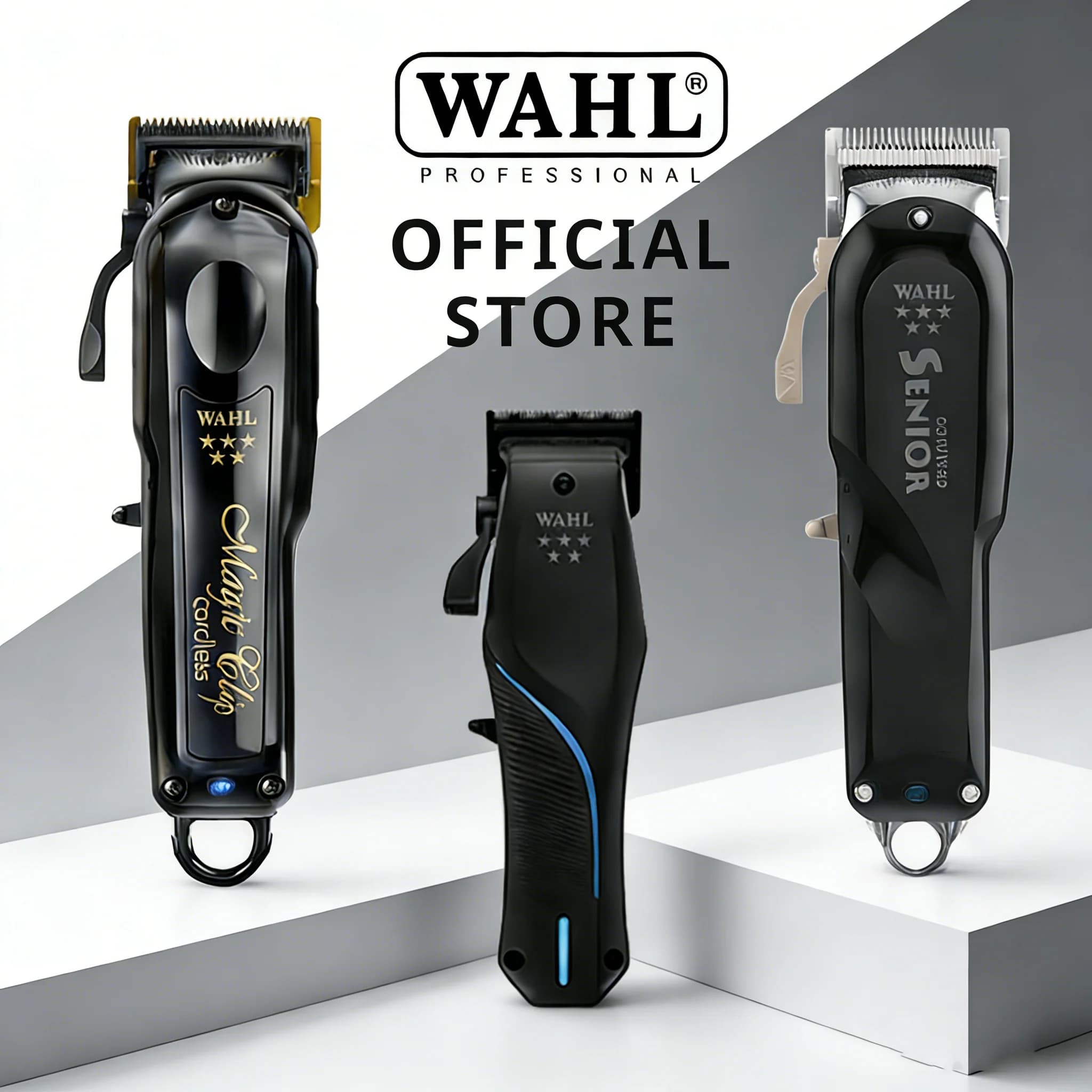Wahl Professional 8148 Magic Clip Combo Cordless Hair Clipper Trimmer And Foil Shaver for Barbers And Stylists