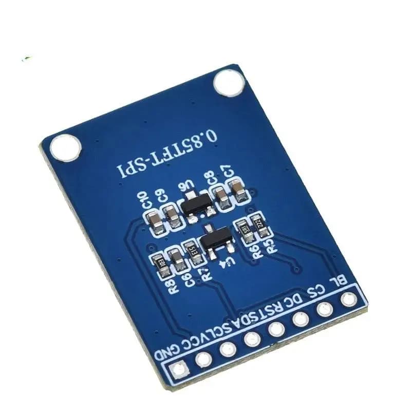 0.85 Inch IPS LCD Display Module, 128x128 SPI TFT Screen with GC9107 Controller for DIY Project, ESP32, Raspberry Pi