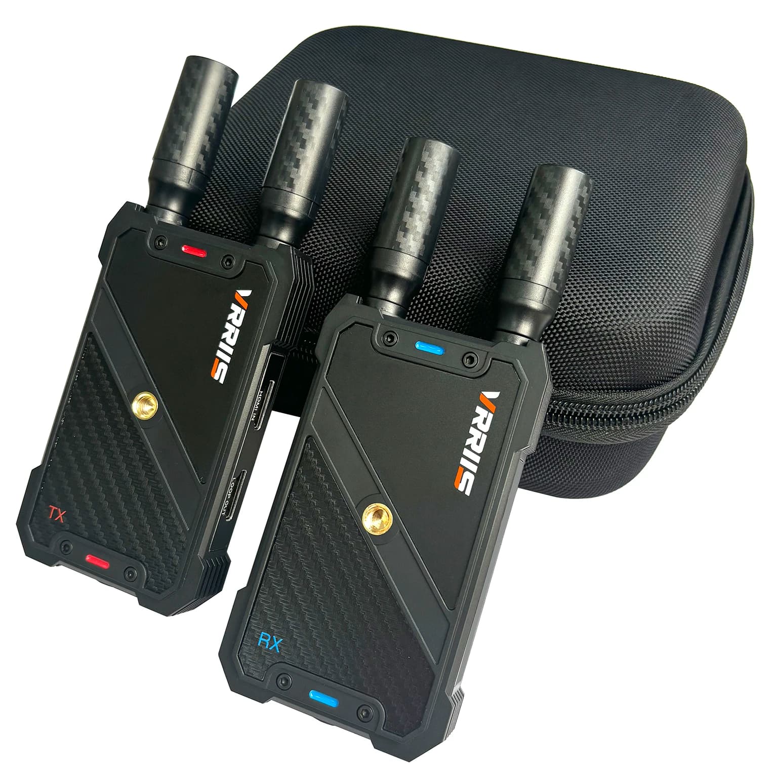 Trasmettitore e ricevitore video extender doppio HDMI wireless WiFi da 400 m Supporto batteria Fotocamera per matrimoni in chiesa Streaming live su TV