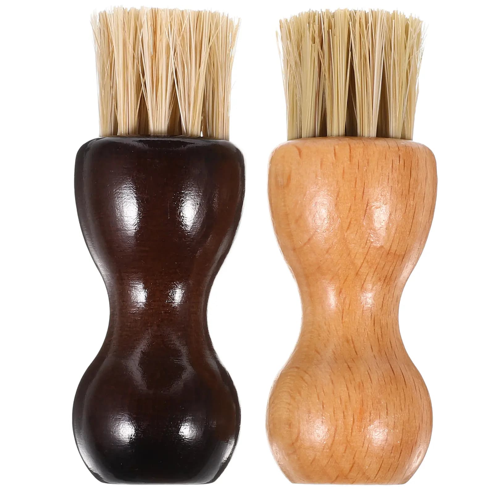 Set di 2 Spazzole Ovali per Scarpe, Mini Spazzole Morbide per Pulire Scarpe, Stivali e Borse, Kit Efficiente per la Pulizia delle Sneaker