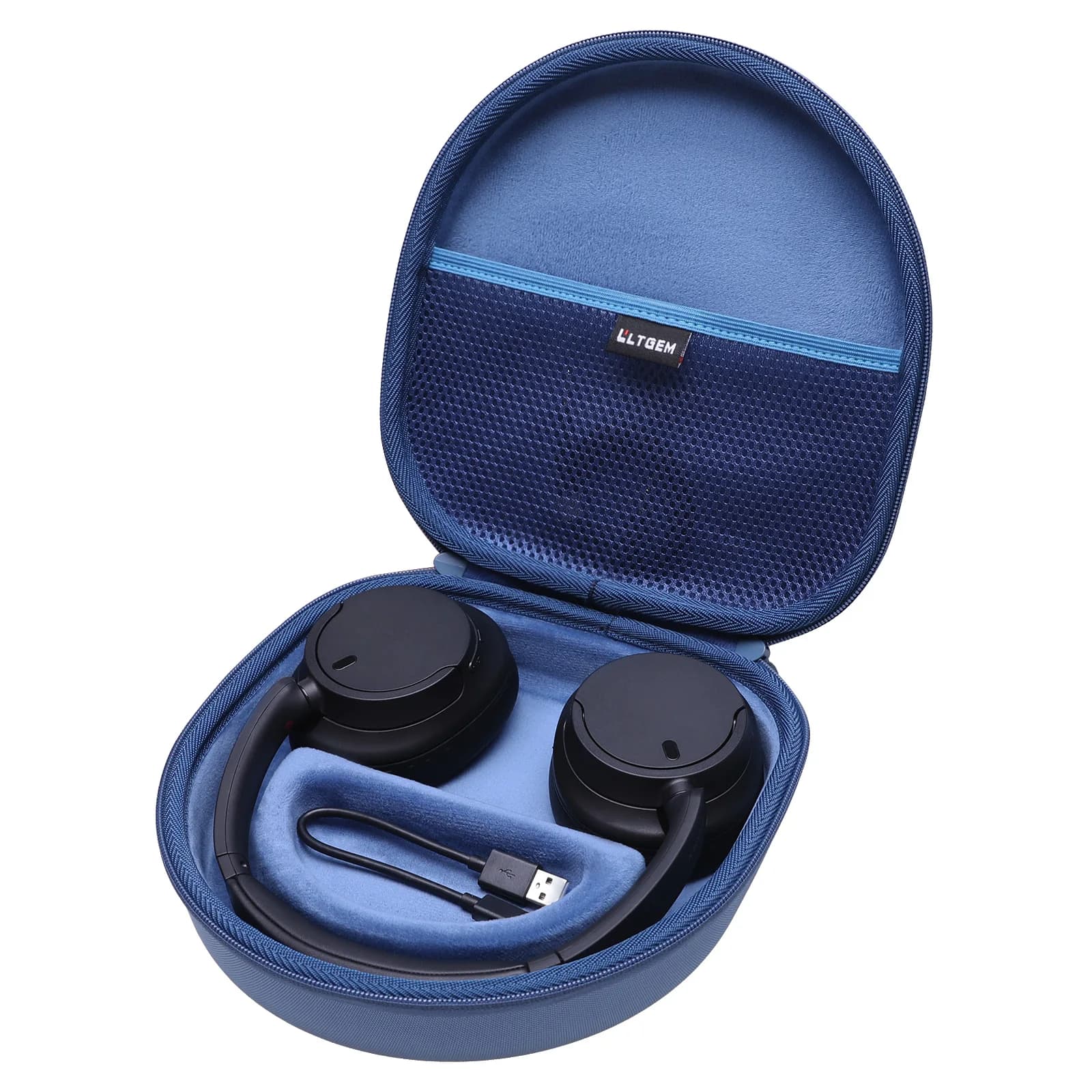 EVA Hard Case for Sony WH-CH520/720N Wireless Headphone Protective Case with Noise Cancellation (only case! ! )