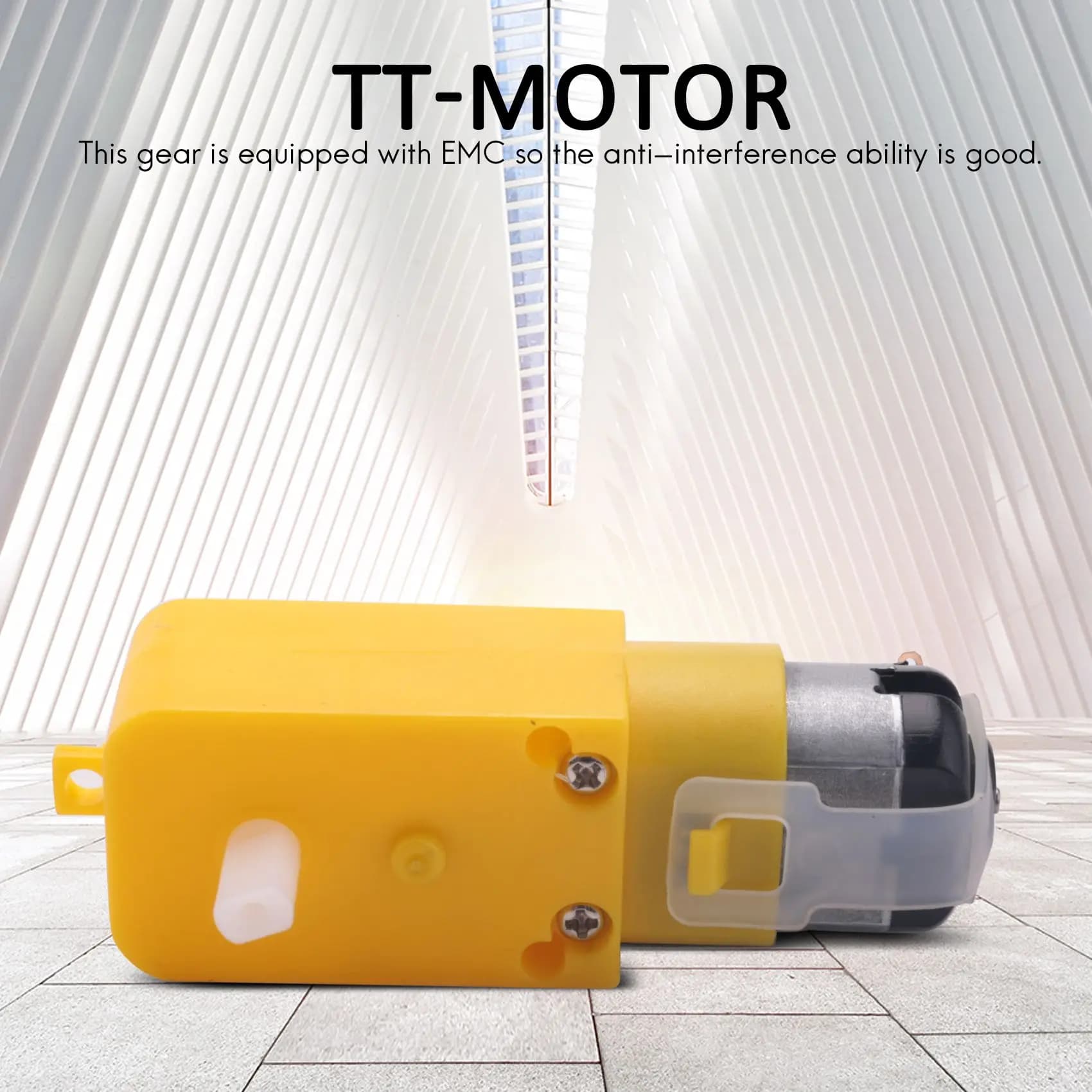 Set di 10 Motori TT per Auto Intelligente, Motore a Ingranaggi per Arduino-A86G