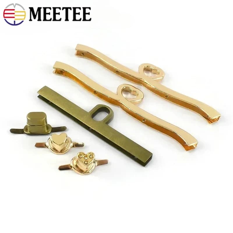 2/5 pezzi 10-19 cm telaio della borsa fibbie di bloccaggio in metallo per portafoglio bacio fermagli borsa serrature frizione maniglie fibbia borse fai da te accessori