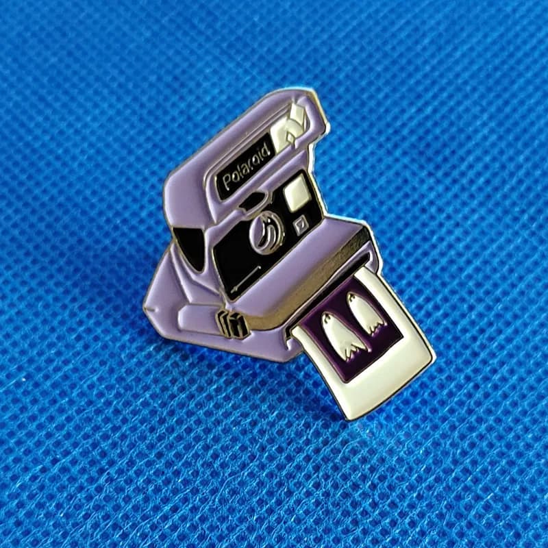 Spilla Fantasma Senza Piedi, Distintivo in Metallo Smaltato, Spilla da Bavero, Spilla, Zaino, Accessori Gioiello, Regali