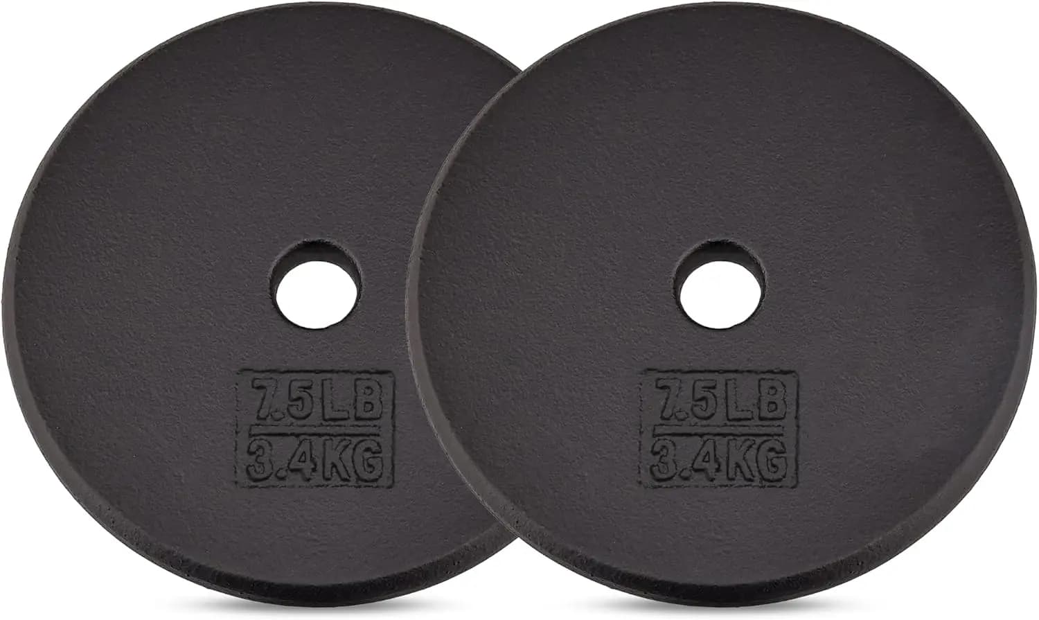 Dischi Pesi Standard, Pesi per Bilanciere in Ghisa da 1 Pollice, 5-40 LB, Allenamento di Forza, Singolo/Coppia/Set da 4
