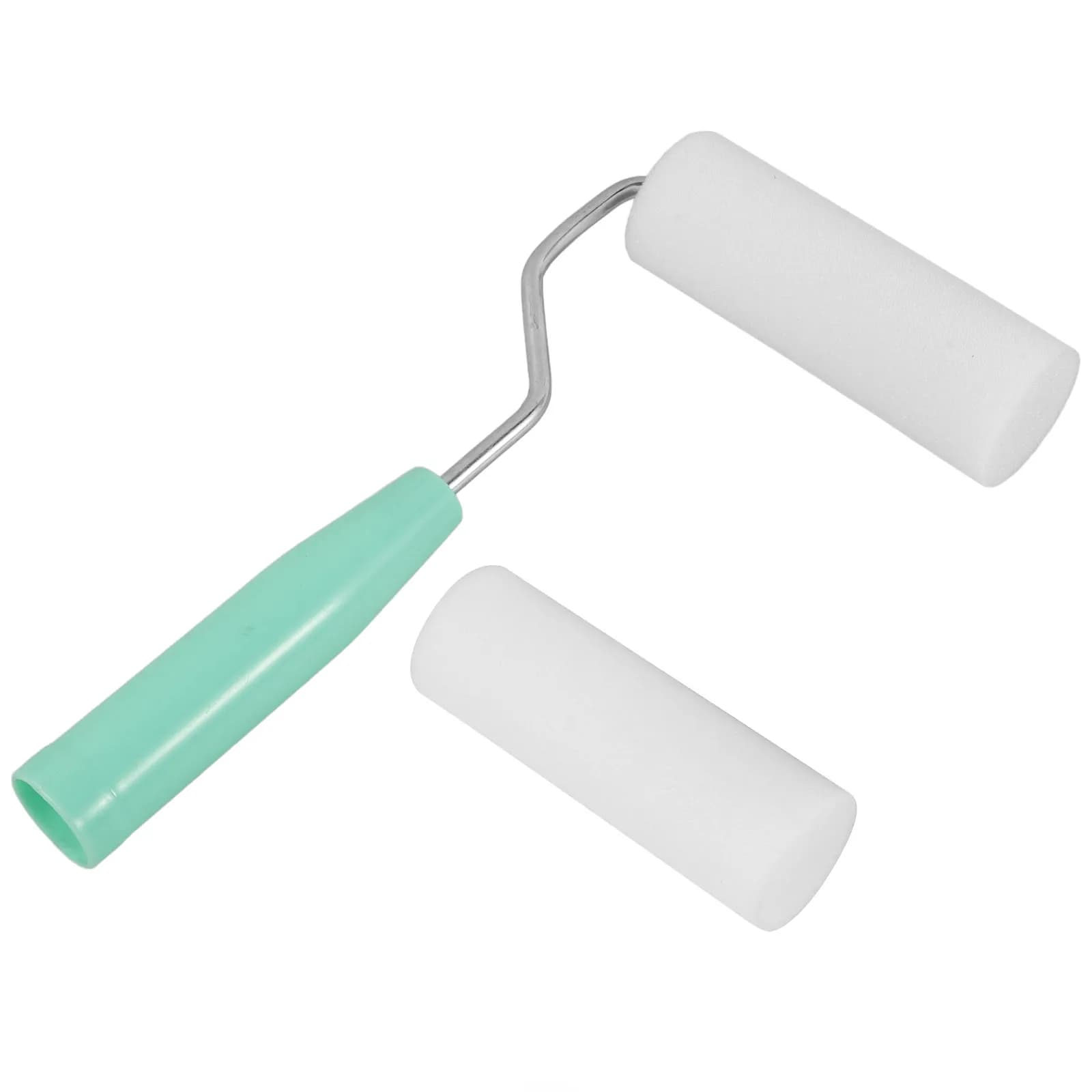 Set di Rulli per Pittura Murale, Piccolo Rullo in Schiuma con Impugnatura Comoda, Strumento per Dipingere Pareti e Soffitti, per Progetti Fai-da-Te