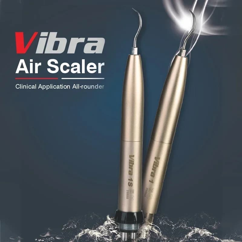 Vibra 1/1S Ultrasonic Dental Scaler 2/4-hole Manipoli, Quick-change coupling Teeth whitening, Polishing Cleaning