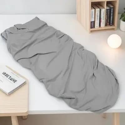 Copertura per Lettino da Massaggio, Lavabile, Morbida, in Cotone Lavorato a Maglia, con Foro per il Viso, Traspirante, Comoda, Antiscivolo, Professionale