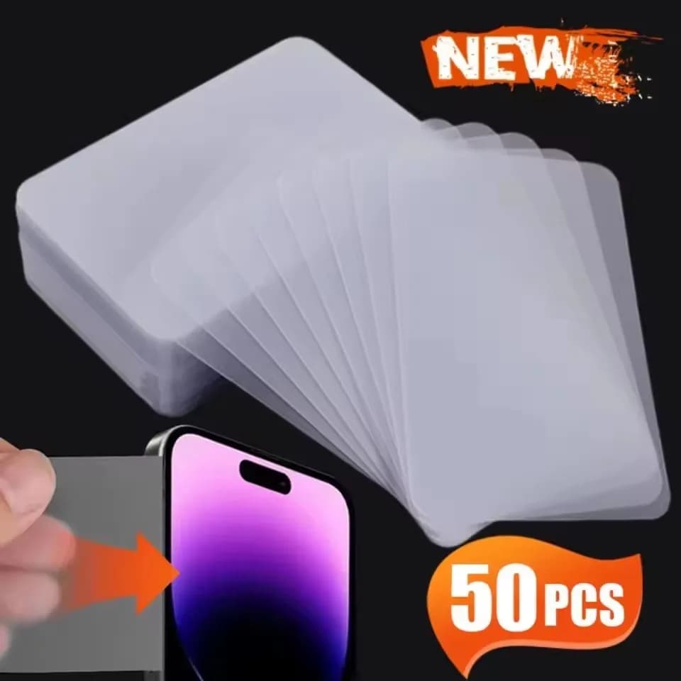 1-50 Pezzi Schede in Plastica Ultra Sottili e Flessibili per Apertura Schermi Telefono, Strumento di Rimozione e Riparazione per Schermi LCD di Cellulari e Tablet