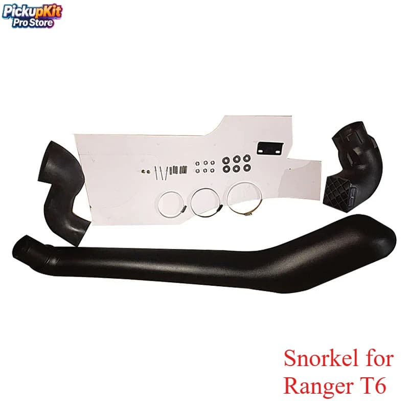 Right Side Snorkels without Drill for Ranger T6 PXII 2.2L – High Intake Air Offroad Accessories LLDPE
