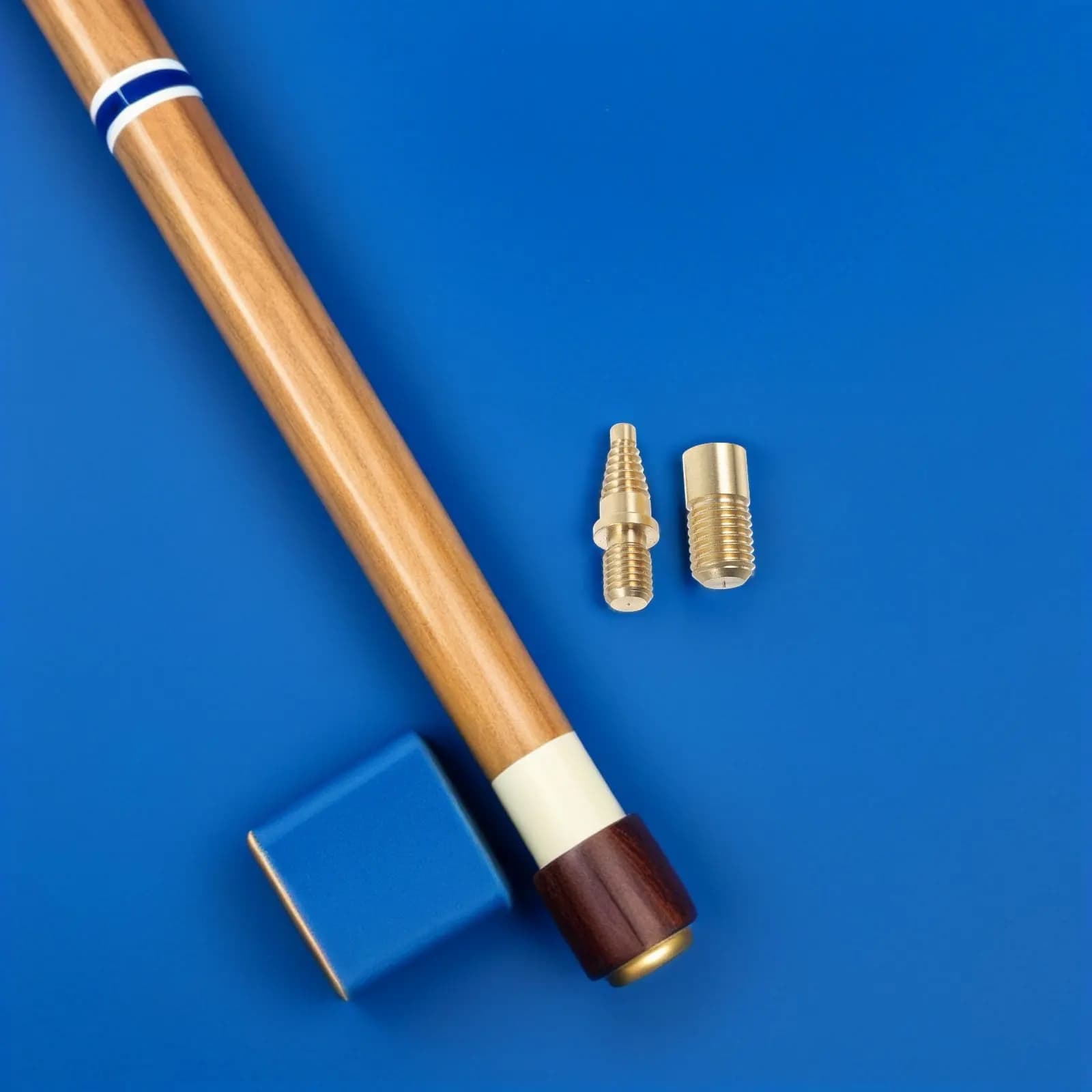 3 Set di Viti di Prolunga per Stecca da Biliardo, Giunto in Rame, Hardware di Connessione, Design a Torre Stabile, Accessori per Stecche da Biliardo, per Casa e Club