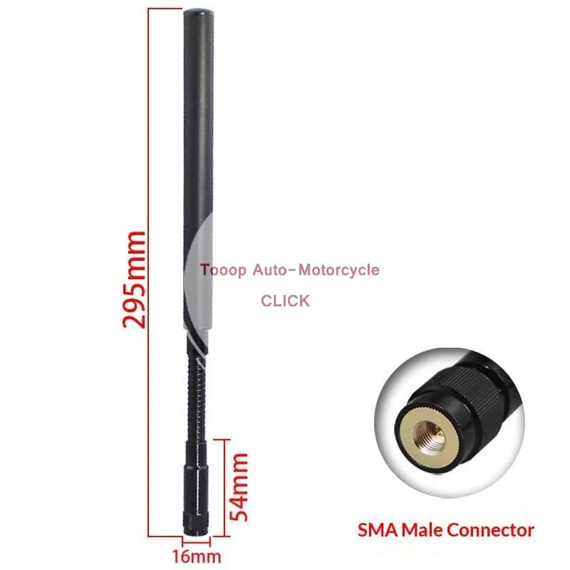 Gooseneck External Signal Antenna 868-915MHz 2.4G 5.8G 4G 5G LTE SMA Male for Vehicle Mounted WiFi Router Use