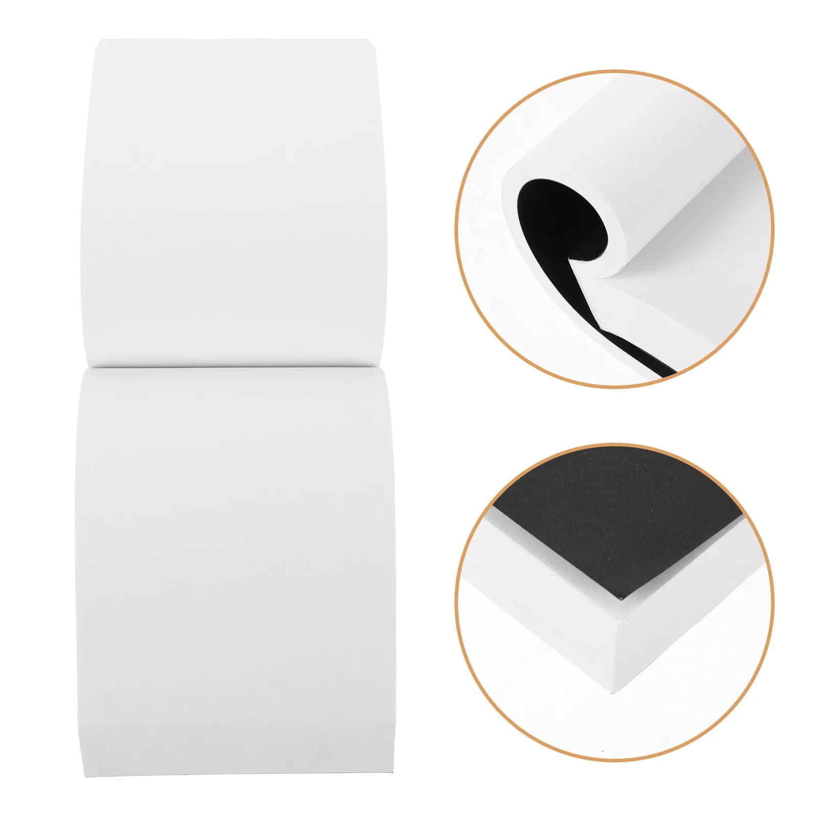Black Paper Blank Comic Book Mini Sketch Pad Animation Sketching Cartoon Creation DIY Drawing Flip Book Mini Unlined Notebook
