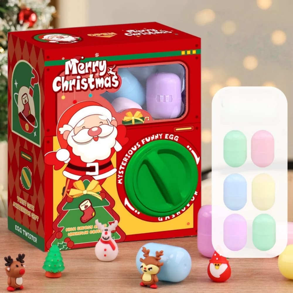 1 pezzo divertente gioco di bavaglio di Natale Natale Compleanno Capodanno Festival di primavera Carnevale Festa Regalo Scuola materna Premio Confezione regalo