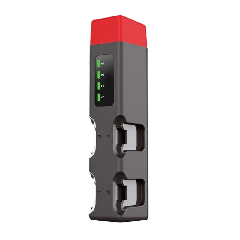 Caricabatterie Wireless Mini Hub USB portatile quattro supporto per stazione Base di ricarica per NS Switch JoyCon Game Handle Accessories