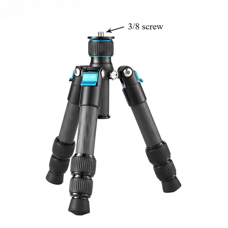 Low Angle Photography DSLR Carbon Fiber Tripod Desktop Camera Stand Mini Portable Tripod Stand