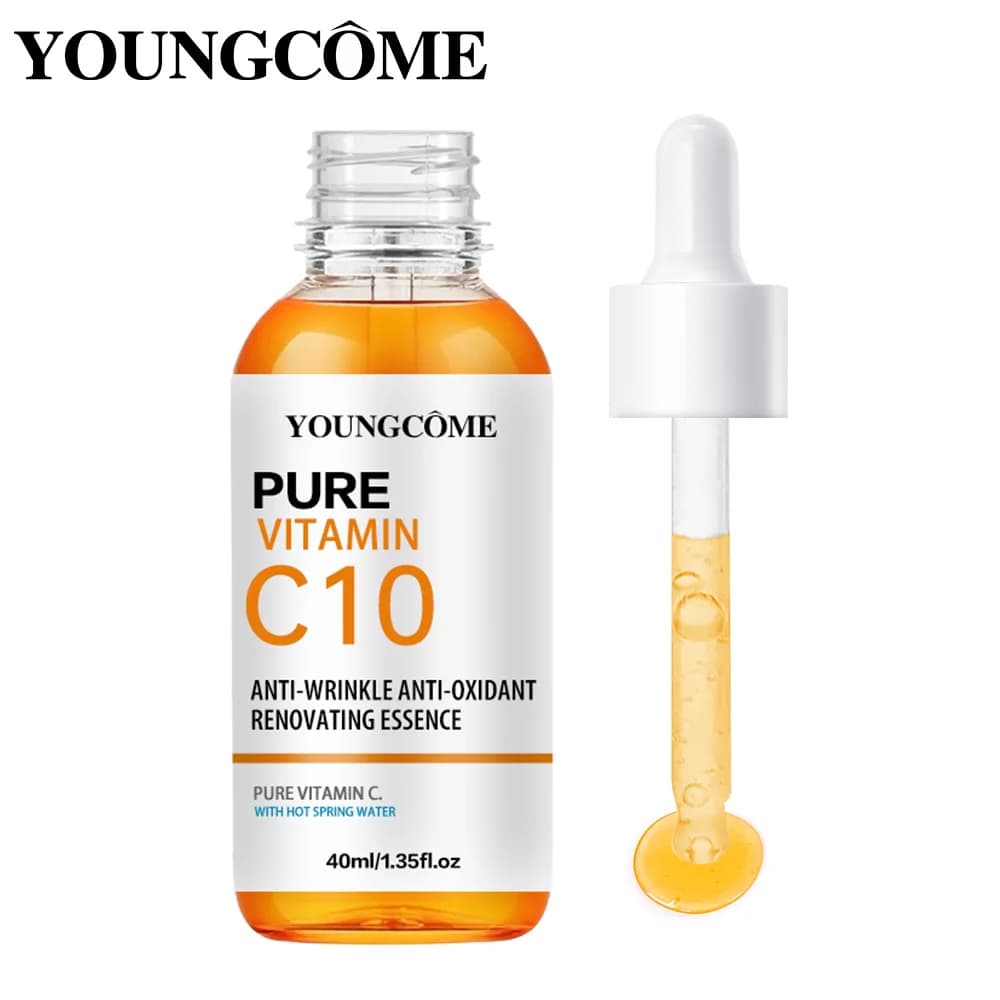 Vitamin C10 Whitening Serum Remove Lentines Dark Macchie Essence for Face Dissolvence Melasma Melanine Illumina Repair Skin Care