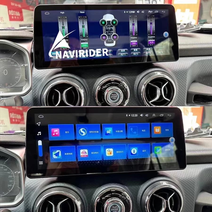 12.3inch Carplay 256GB Android 14 For Baic BJ40 2018 - 2023 Car Radio Multimedia Video Player Car GPS Navigation 4G Carplay DSP