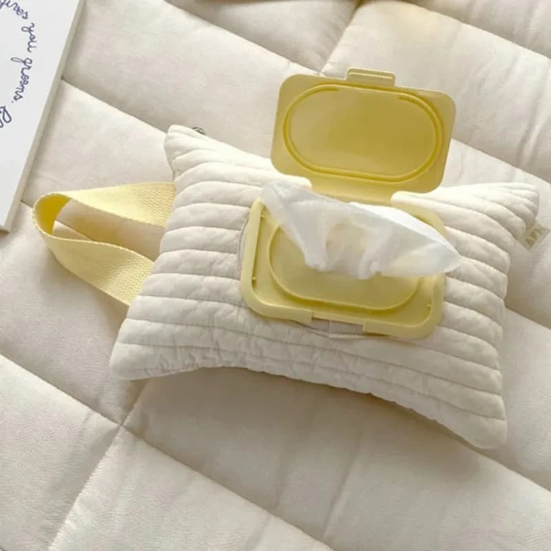 INS borsa per passeggino per salviette per neonati custodia per fazzoletti passeggino per bambini borsa per appendere supporto per carta scatola per fazzoletti con copertura rimovibile