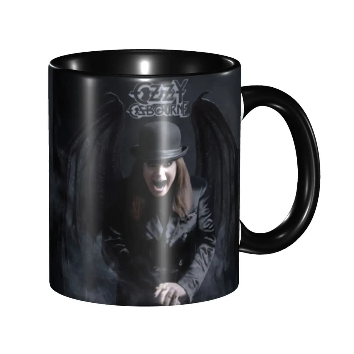 Custom Ozzy Osbourne Heavy Metal Rock Ceramic Mug, Creative Gift