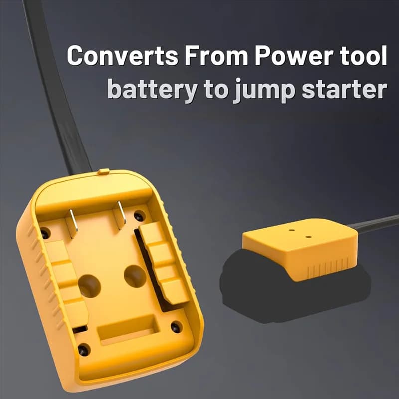 AB42-Jump Starter Cable For 20V Battery For Jump Starting Using Tool Portable Battery Jumper Starter
