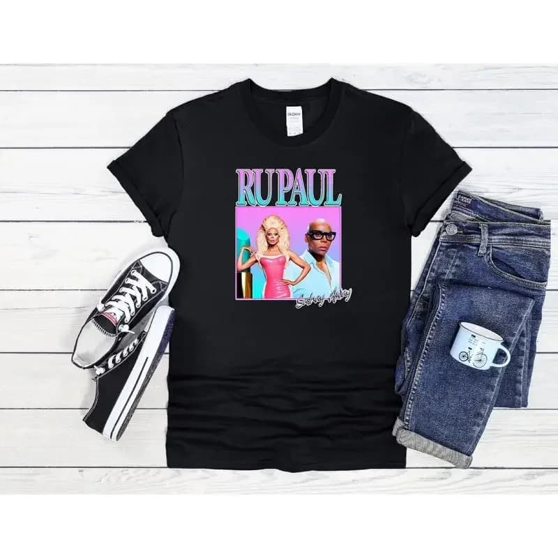 RuPaul Bootleg Drag Race LGBT Uomo Donna Unisex T-shirt con cappuccio Baseball 3754