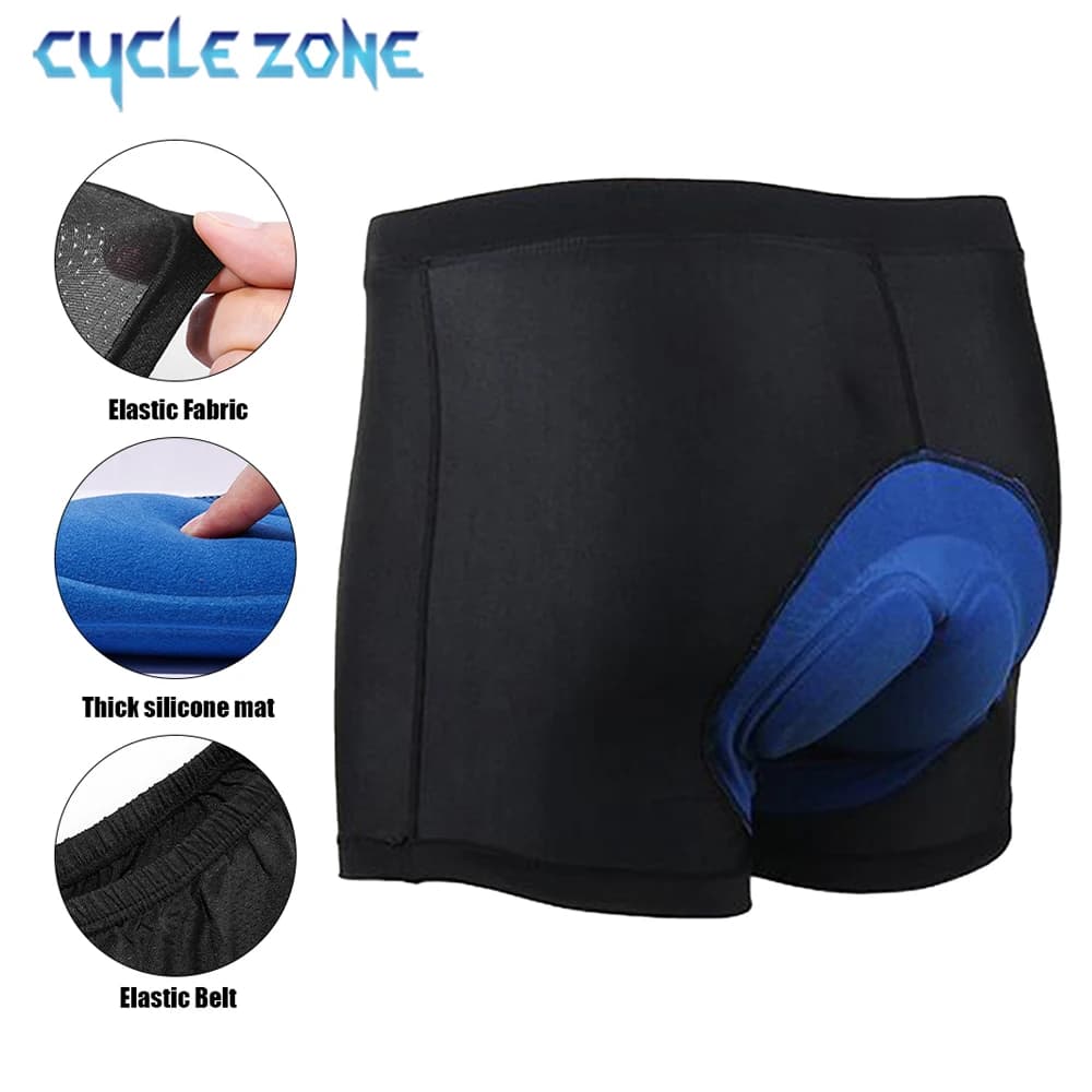 Silicone/Sponge Cycling Shorts Padded Road Bike Bike Pants MTB Shock For Women's Cycling Equipment