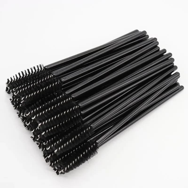 50/100 pezzi di pennelli per mascara usa e getta, pennelli portatili per extension ciglia