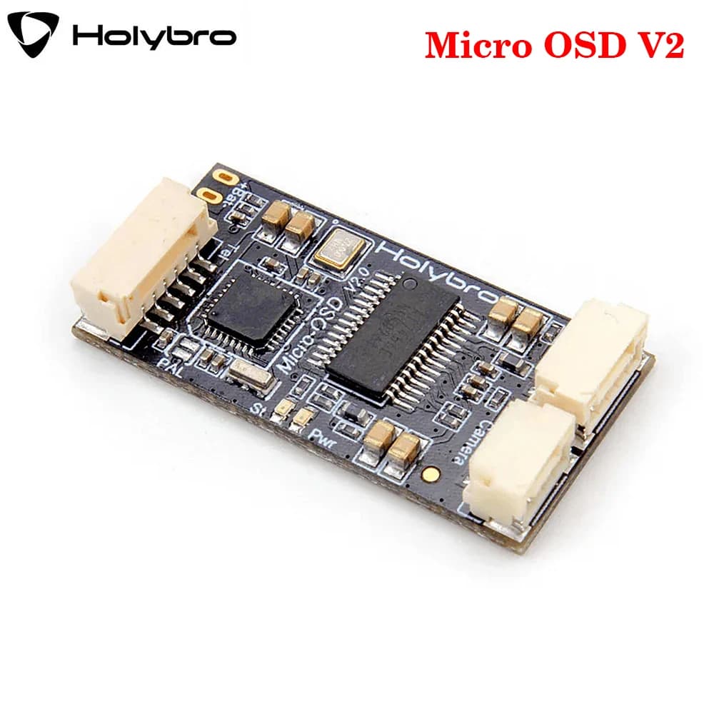 Holybro Micro OSD V2 Module with Arduino Bootloader ATmega328P 3g Light Weight for RC FPV Racing Drone Aircraft