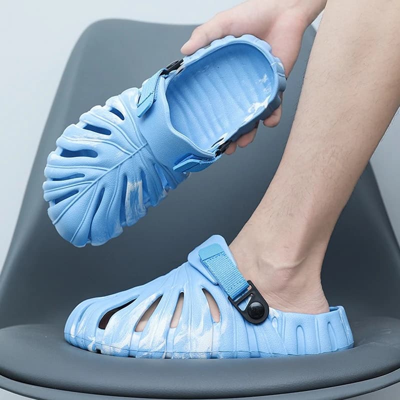Pantofola da donna Monstera Platform Cloud Divertenti diapositive per la casa Infradito Sandalo Clog Summer Ladies House Shoe Uomo Donna Spiaggia femminile
