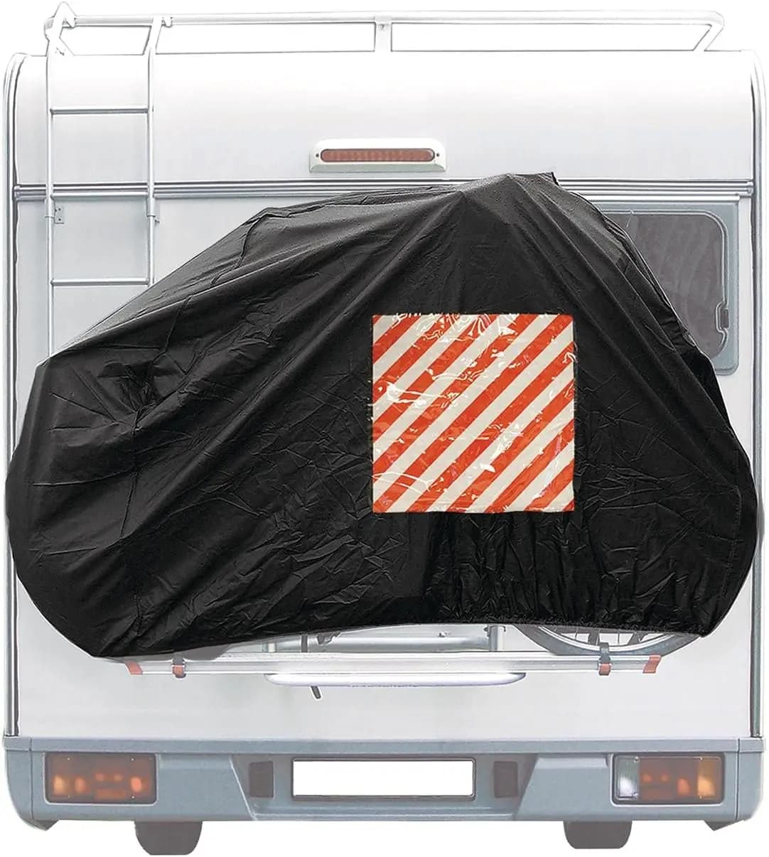 Camping bicycle cover in Oxford fabric for rear mounting for caravans Dust cover for 1 or 2 bicycles Motorhome accessories for caravans