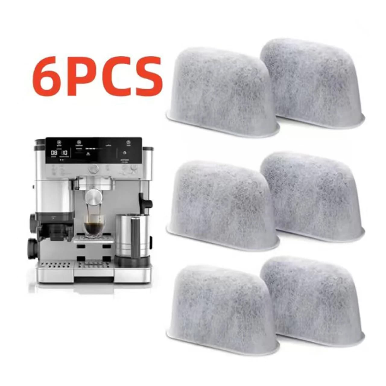 Replacement Charcoal Water Filter Compatible with Cuisinart DCC DGB CBC Series Coffee Maker