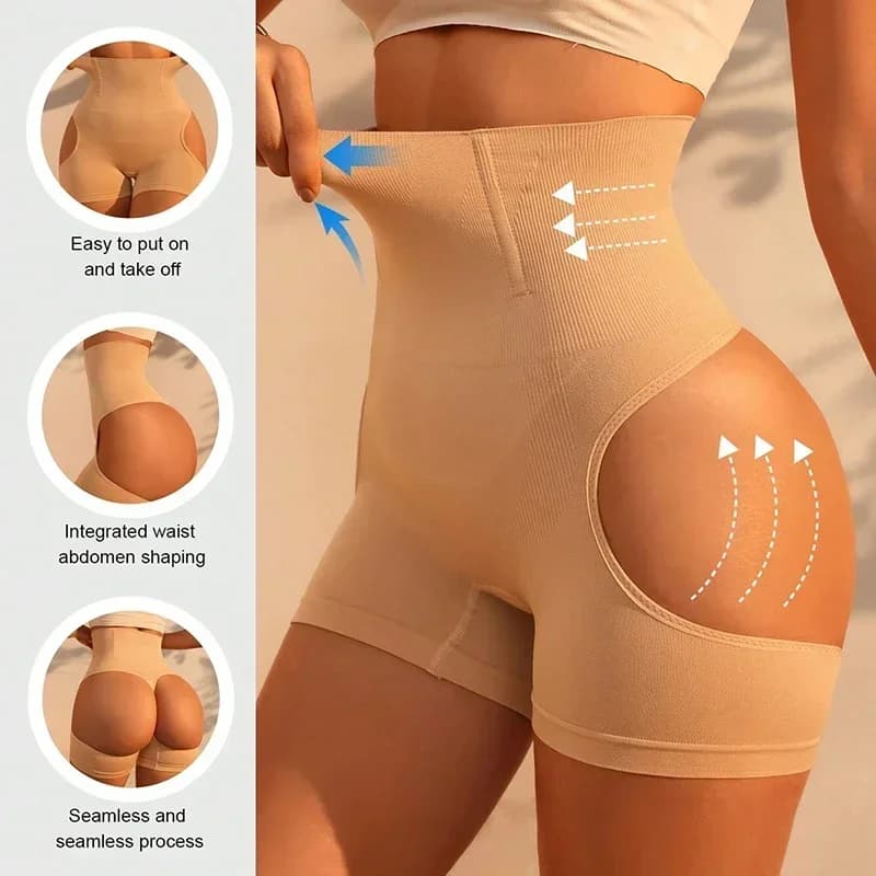 Donne Butt Lifter Shapewear Sexy Show Glutei Body Shaper Hip Enhancer Pancia Mutandine contenitive Pantaloncini senza cuciture Biancheria intima dimagrante