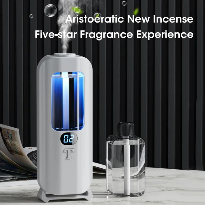 Macchina automatica per aromaterapia Spray di oli essenziali USB Aromaterapia Atomizzatore Wc Deodorizzazione per auto Macchina per aromaterapia