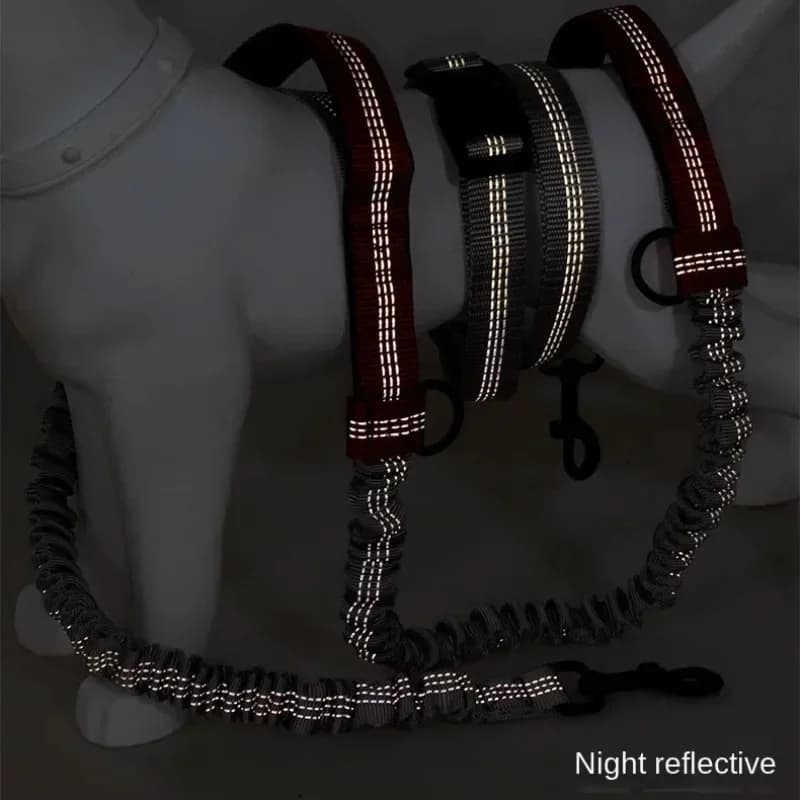 Collari retrattili per cani da compagnia Guinzaglio per cani gratuito per correre Guinzaglio per giudice Forniture per animali domestici di grandi dimensioni