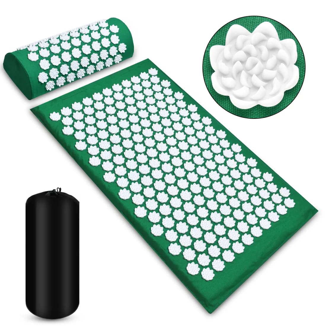 Massage Mat Massage Mat for Yoga type pressure relieves Stress Back Pain Spike Mat Massage Mat 65*40cm