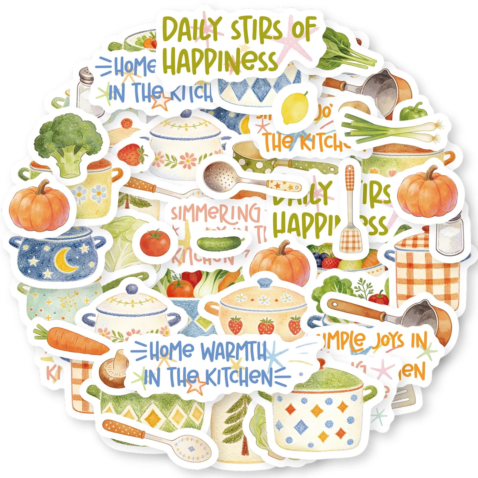 Etori Life Kitchen Washi Tape per utensili e ingredienti da cucina 50 mm×2 m Nastro decorativo a tema cucina con acquerelli, adatto per laptop, valigie, chitarre, bottiglie d'acqua, astucci, biciclette, forniture per scrapbooking, accessori per la decorazione dell'ufficio, estetica artistica, artigianato fai da te, adesivi creativi, sigillatura per prodotti da forno, regali di compleanno e festività, forniture scolastiche, stagione di ritorno a scuola