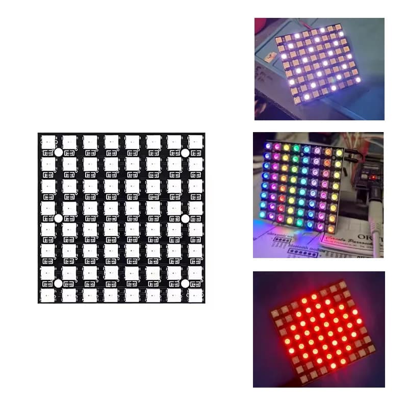 Modulo Matrice LED WS2812 5050 RGB 8x8 64 Bit