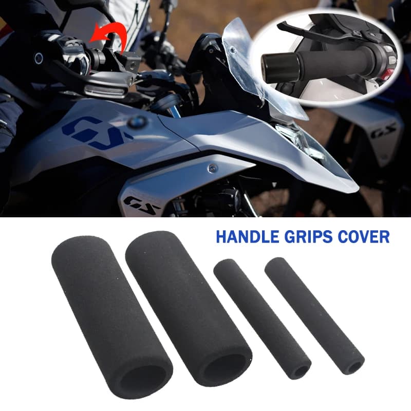 Per BMW R1300GS R1300 GS R 1300 GS1300 2023 2024-Moto Anti Vibrazione Manubrio Schiuma Comfort Slip Over Grips