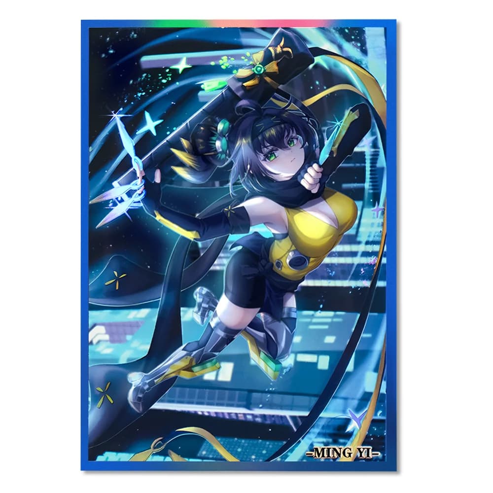 50 pezzi di custodie per carte anime da 63x90 mm, protezioni per carte collezionabili per giochi da tavolo, per carte YGO/sportive, miglior regalo, regali di San Valentino