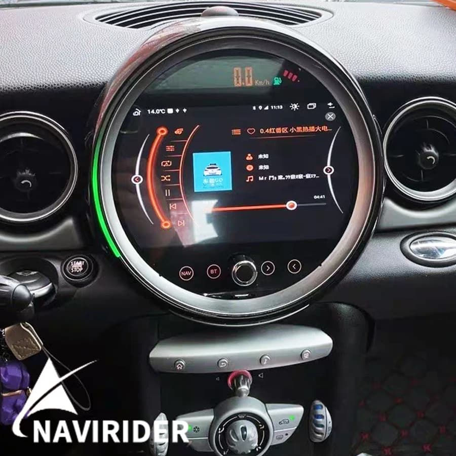 Android Screen 13 for BMW Mini One R56 R57 R58 R60 Cooper S 2007-2017 autoradio player Video multimedia GPS navigation Carplay