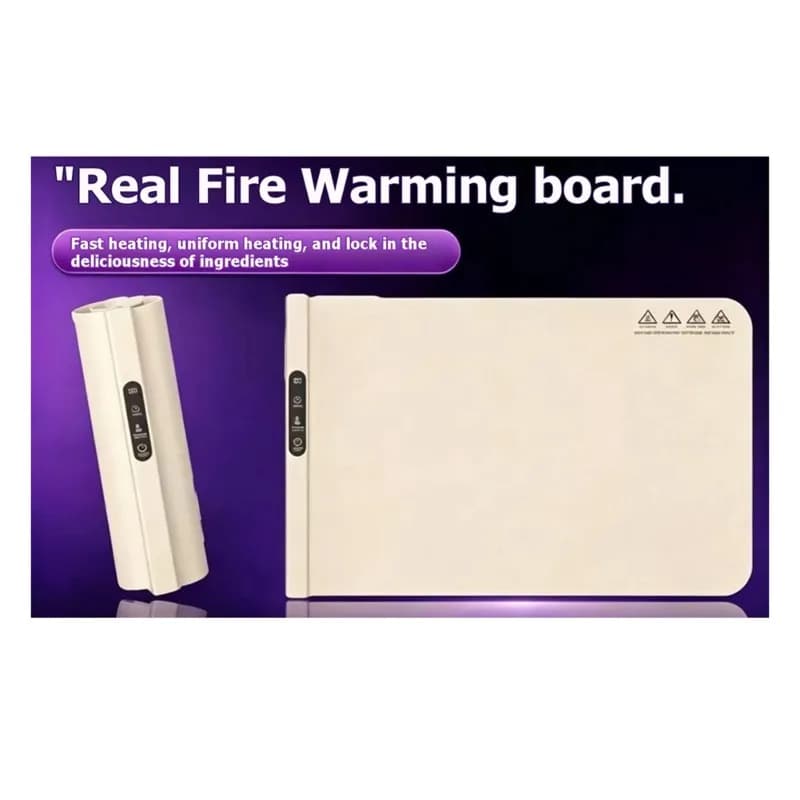 PHFU-Portable Silicone Heating Pad-Multi-Function, Store Smart Temperature Control, EU Plug- Easy Storage