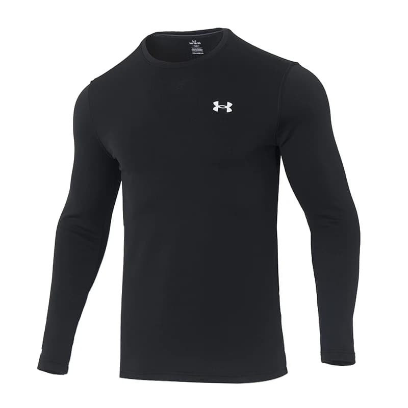T-shirt Under Armour da uomo, abbigliamento sportivo, allenamento fitness, pullover traspirante a maniche lunghe 6005295-001