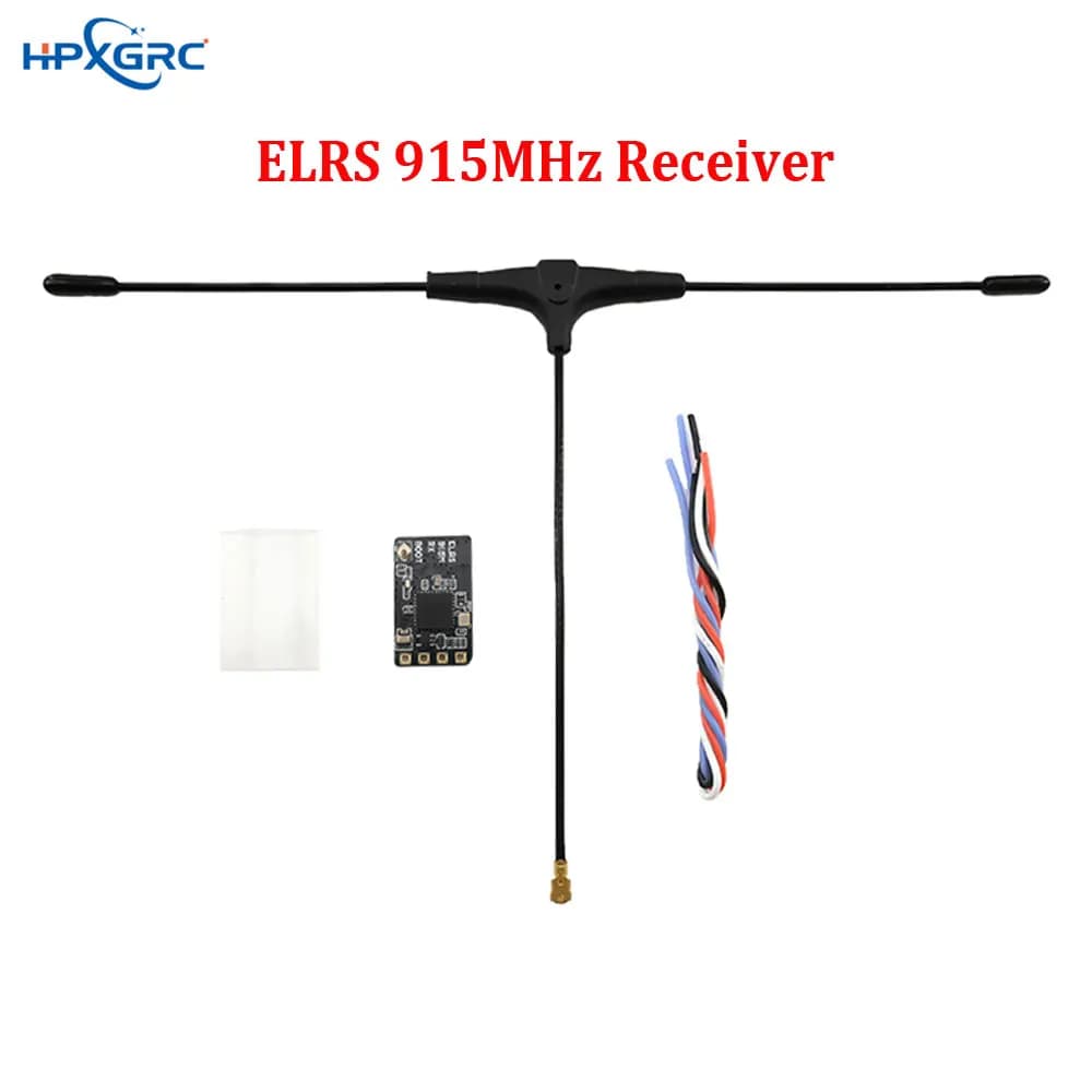 HPXGRC ELRS 915MHz Receiver with T Type Antenna for RC FPV Drones Parts