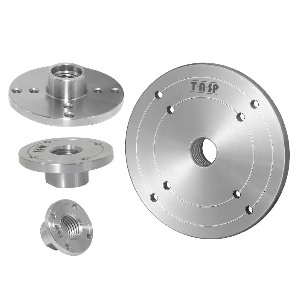 Wood Lathe Face Plate Steel Faceplate Flange with M33 x3.5mm 1"/8TPI M18 -2.5mm Thread Woodworking Turning Tools Accessories