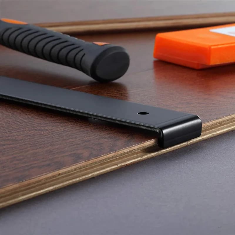 A53Q-Distanziatori per kit di installazione per pavimenti in laminato e legno, blocco di maschiatura, barra di trazione e mazzuolo con manico in fibra di vetro 43 pezzi durevoli