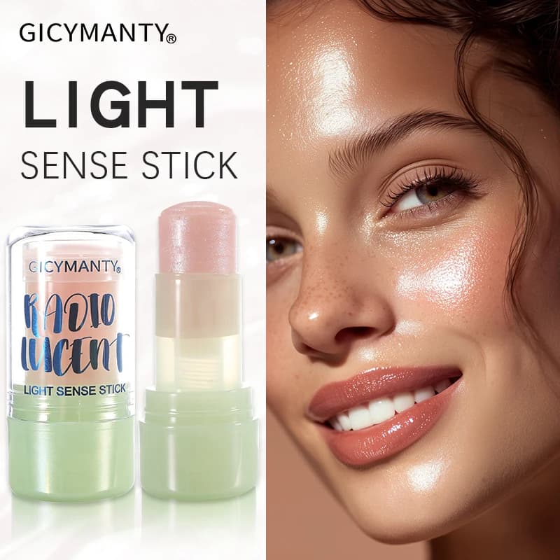 Light Sense Stick Shimmer Water Glow Highlight Stick Multi-use Face Body Brightening Shimmer Makeup Contouring