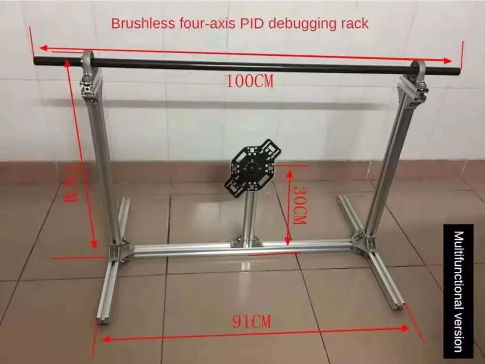 Supporto universale per droni multirotore da 1m con gimbal a 4 assi per modellini di aerei, controllo di volo PID, telaio di debug per kit fai-da-te UAV