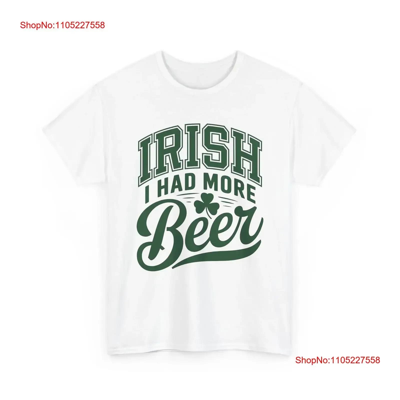 Maglietta per bere birra Divertente tazza irlandese St Patricks vintage lavato abiti firmati grafica Confortevole ed elegante unisex allungato